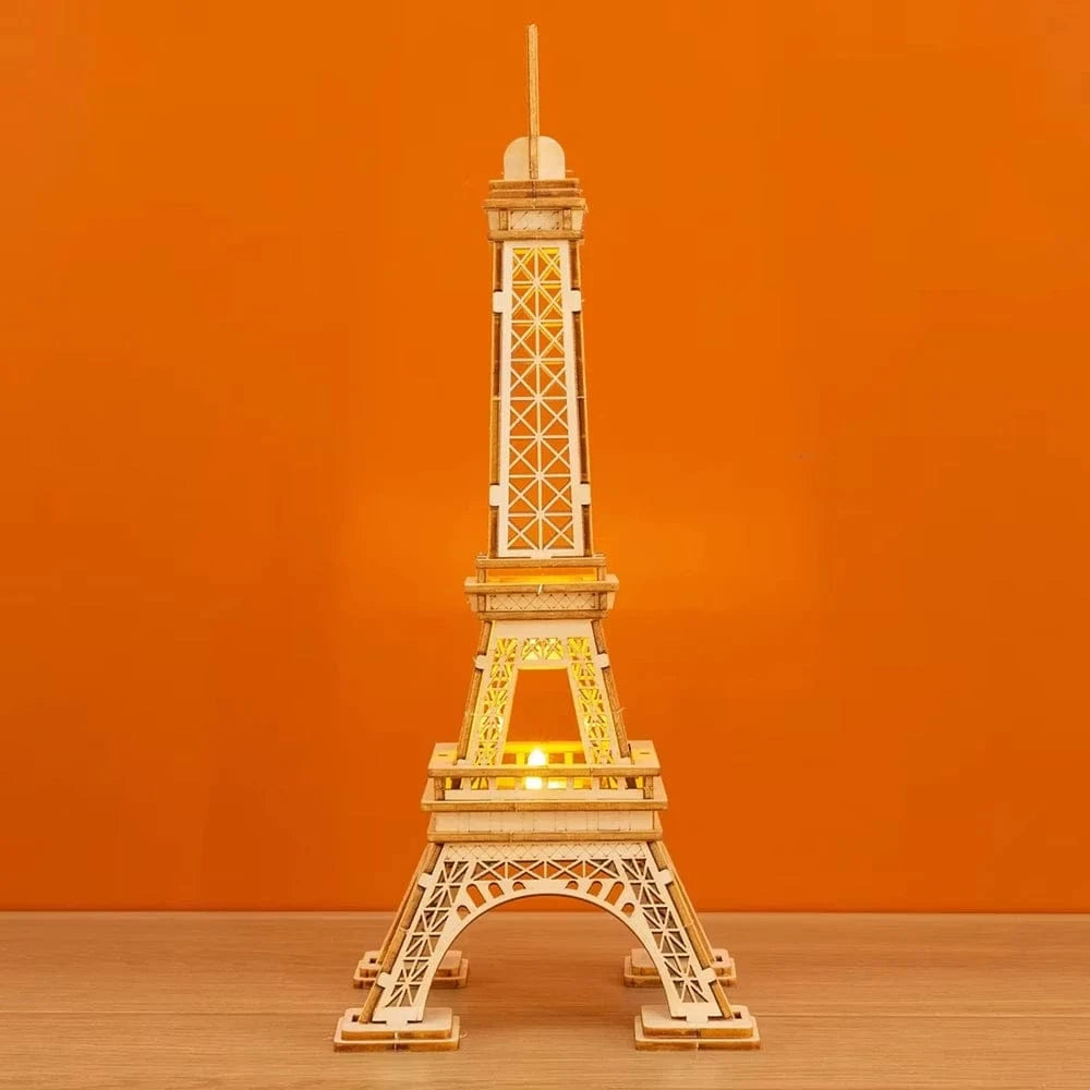 mon puzzle 3d  Puzzle 3D Bois Tour Eiffel – Maquette 28 cm