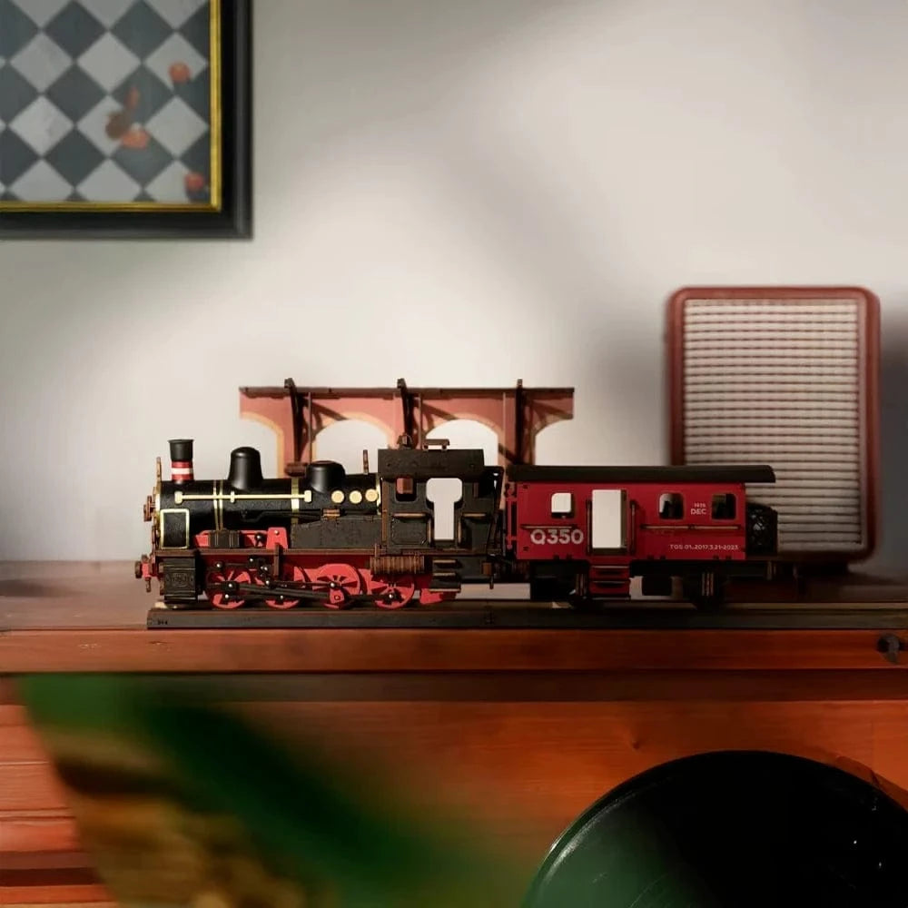 mon puzzle 3d  Puzzle 3D bois Train express