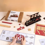 mon puzzle 3d  Puzzle 3D bois Train express