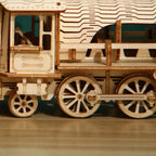 mon puzzle 3d  Puzzle 3D bois train - Locomotive à vapeur