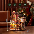 mon puzzle 3d  Puzzle 3d bois - Usine de Noël