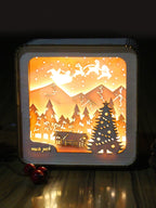 mon puzzle 3d  Puzzle 3D Bois Veilleuse Décorative