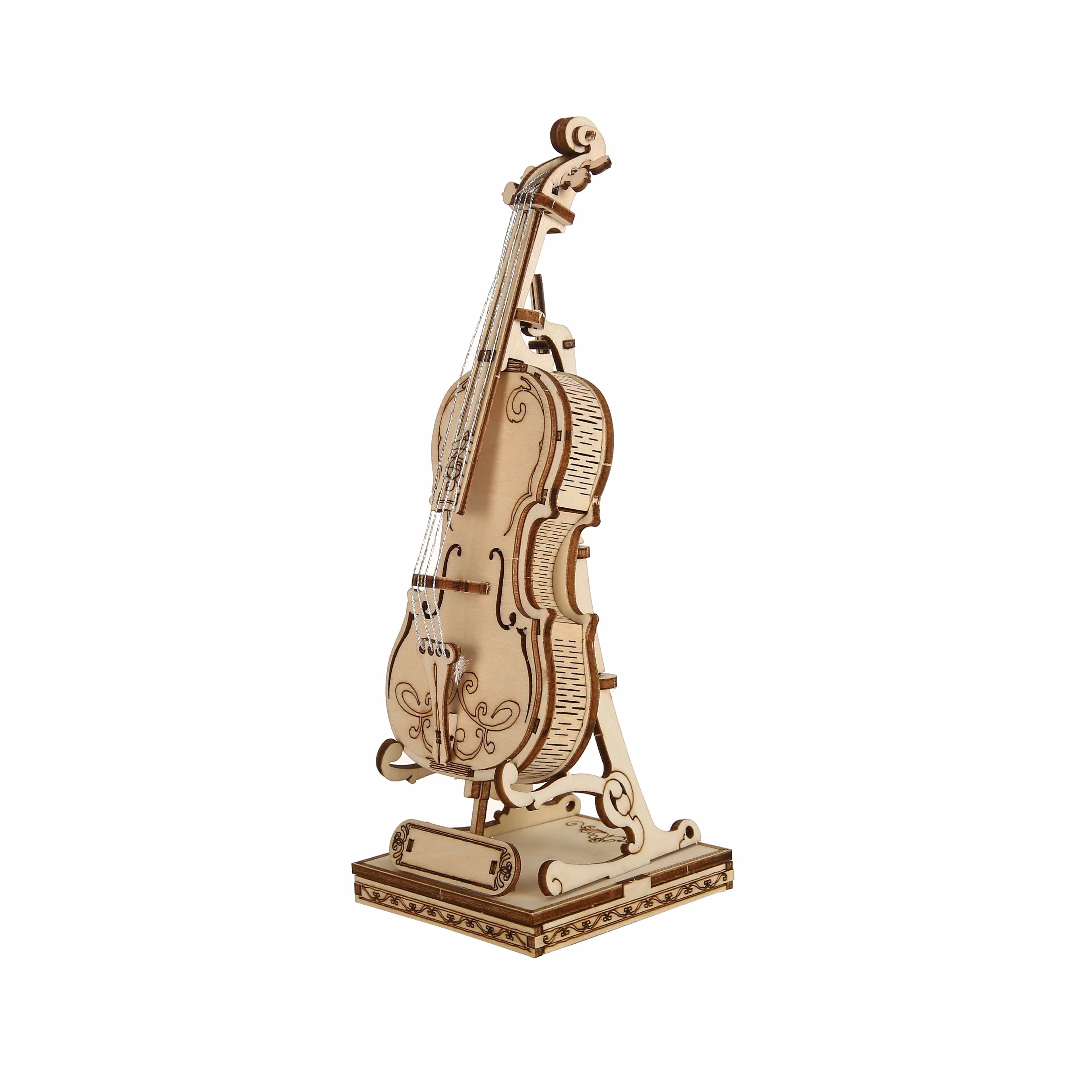 mon puzzle 3d  Puzzle 3D Bois Violon Classique