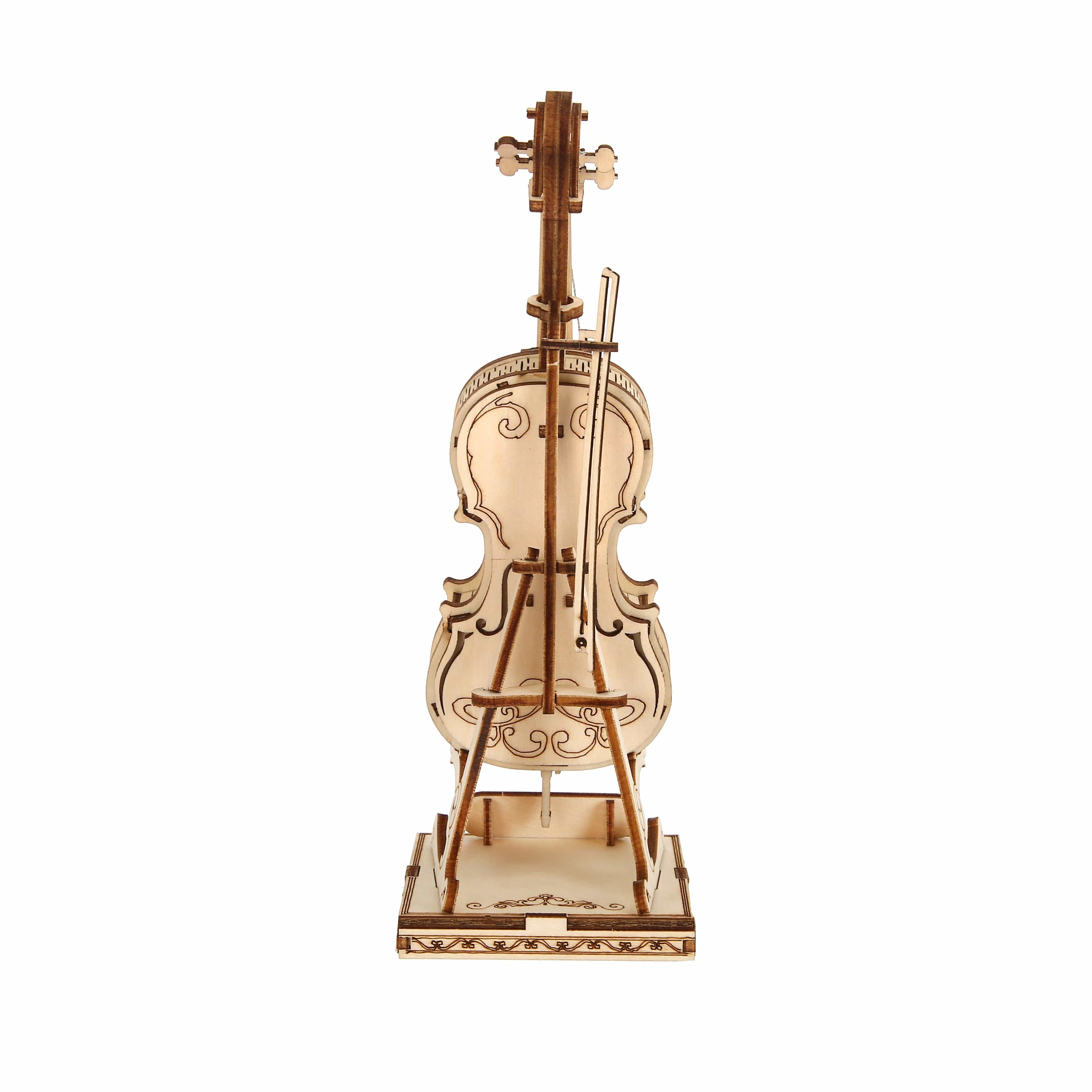 mon puzzle 3d  Puzzle 3D Bois Violon Classique