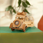 mon puzzle 3d  Puzzle 3D bois Voiture vintage