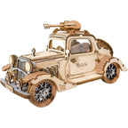 mon puzzle 3d  Puzzle 3D bois Voiture vintage