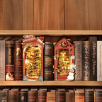 mon puzzle 3d  Puzzle 3D Book Nook Maison de Noël Lumineuse
