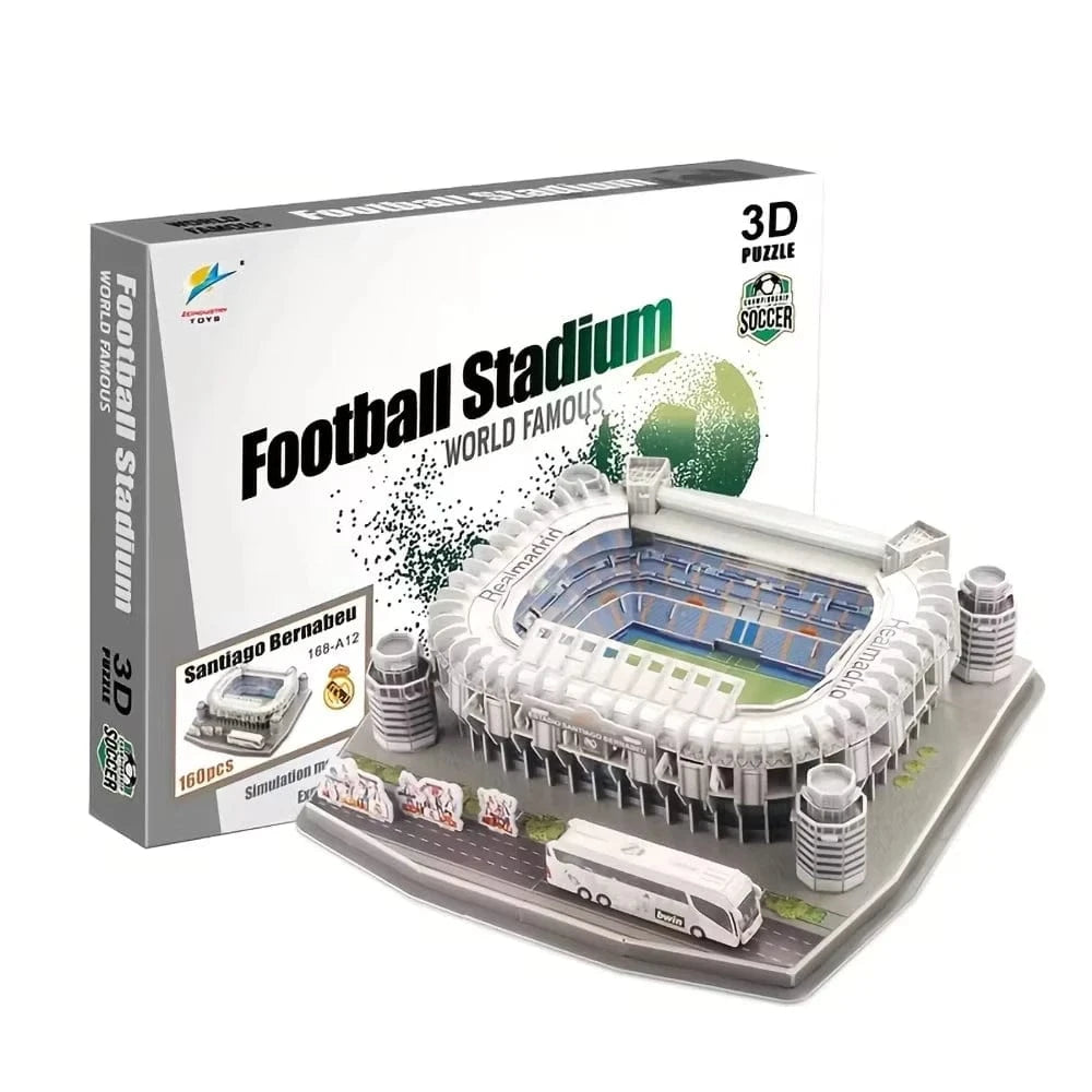 mon puzzle 3d  Puzzle 3D Foot – maquette Real Madrid