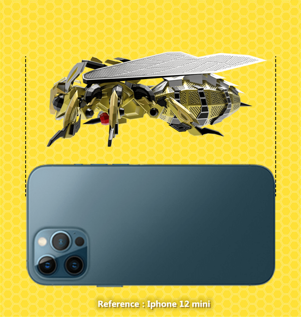 mon puzzle 3d  Puzzle 3D Métal abeille