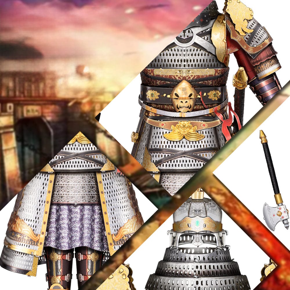 mon puzzle 3d  Puzzle 3D Métal Armure Guerrier