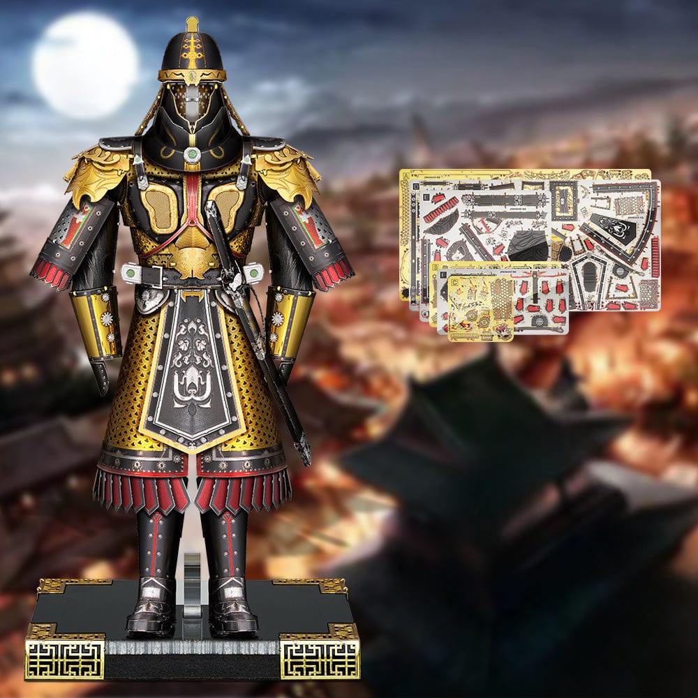 mon puzzle 3d  Puzzle 3D Métal Armure Guerrier