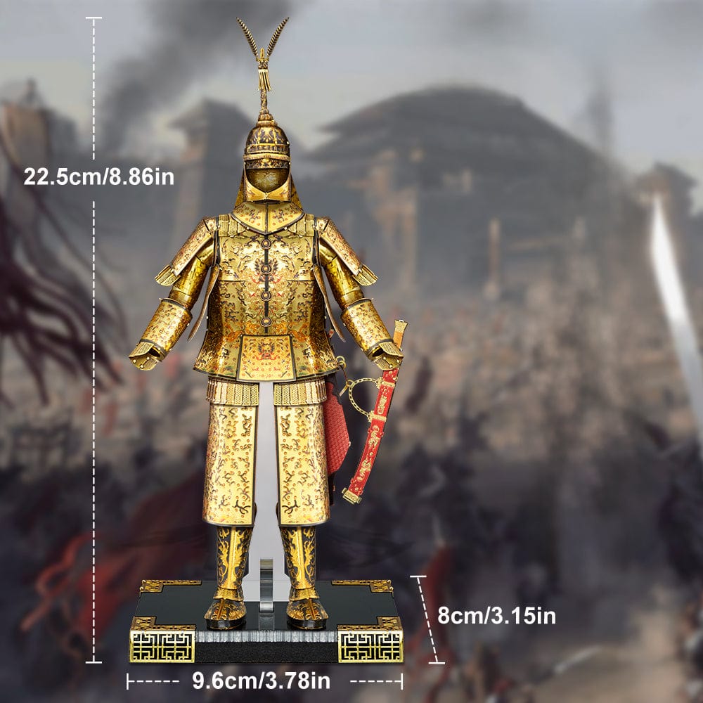 mon puzzle 3d  Puzzle 3D Métal Armure Guerrier