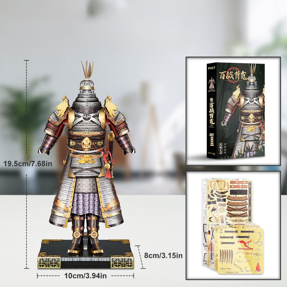 mon puzzle 3d  Puzzle 3D Métal Armure Guerrier