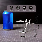 mon puzzle 3d  Puzzle 3D métal avion de chasse métal