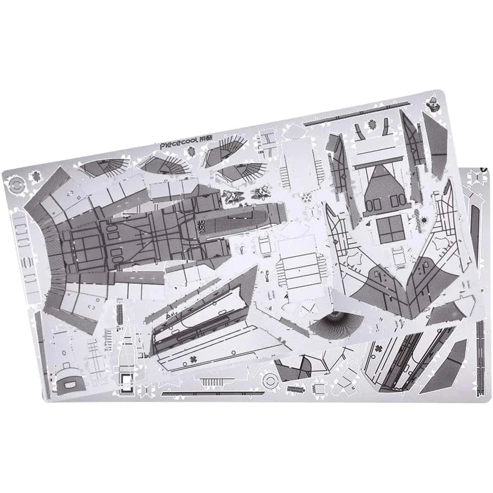 mon puzzle 3d  Puzzle 3D métal avion de chasse métal