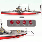 mon puzzle 3d  Puzzle 3D Métal bateau de guerre