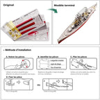 mon puzzle 3d  Puzzle 3D Métal bateau de guerre