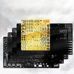 mon puzzle 3d  Puzzle 3D metal Bateau pirate - Maquette noire et or