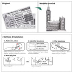 mon puzzle 3d  Puzzle 3D Métal Big Ben Londres