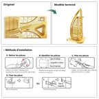 mon puzzle 3d  Puzzle 3D Métal Burj Al Arab Dubai
