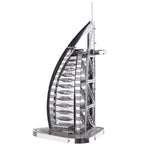 mon puzzle 3d  Argent Puzzle 3D Métal Burj Al Arab Dubai