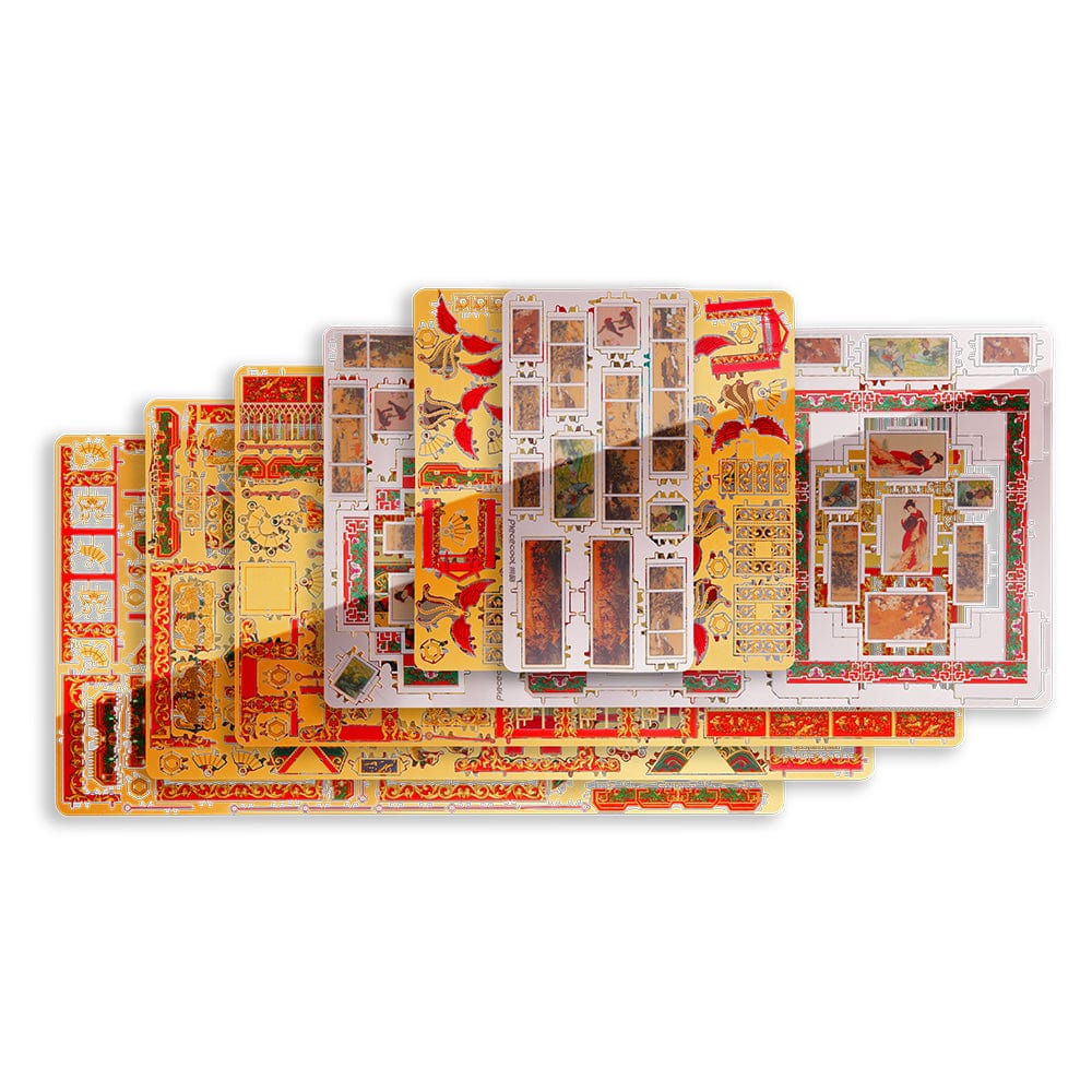 mon puzzle 3d  Puzzle 3D Métal Carrosse de Mariée Rouge