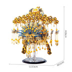 mon puzzle 3d  Puzzle 3D Métal Carrosse de Mariée Rouge