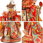 mon puzzle 3d  Puzzle 3D Métal Carrosse de Mariée Rouge