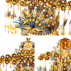 mon puzzle 3d  Puzzle 3D Métal Carrosse de Mariée Rouge