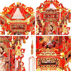 mon puzzle 3d  Puzzle 3D Métal Carrosse de Mariée Rouge