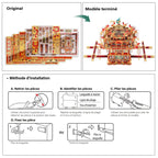 mon puzzle 3d  Puzzle 3D Métal Carrosse de Mariée Rouge