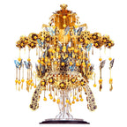 mon puzzle 3d  Couronne de phénix Puzzle 3D Métal Carrosse de Mariée Rouge