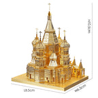 mon puzzle 3d  Puzzle 3D Métal Cathédrale Saint-Basile