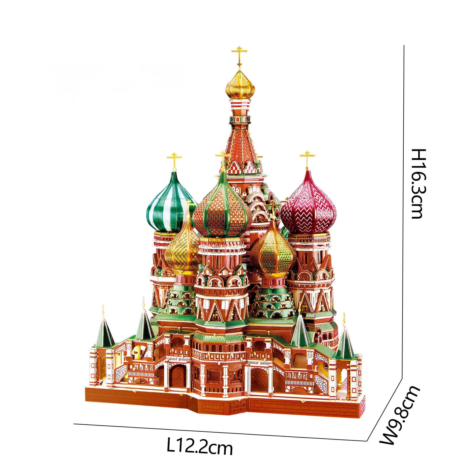 mon puzzle 3d  Puzzle 3D Métal Cathédrale Saint-Basile