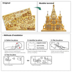 mon puzzle 3d  Puzzle 3D Métal Cathédrale Saint-Basile