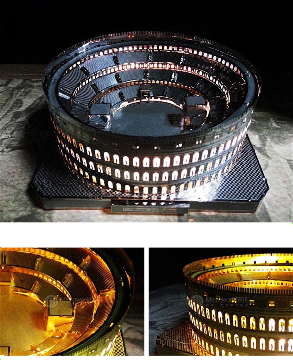 mon puzzle 3d  Puzzle 3D Métal Colisée Romain