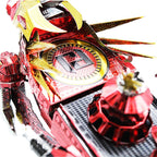 mon puzzle 3d  Puzzle 3D Métal Dragon Rouge Tempête
