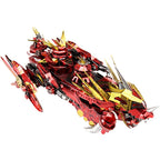 mon puzzle 3d  Puzzle 3D Métal Dragon Rouge Tempête
