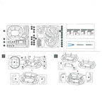 mon puzzle 3d  Puzzle 3D Métal Foot – Stade Collector