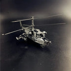 mon puzzle 3d  Puzzle 3D Métal – Hélicoptère Apache de Combat
