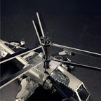 mon puzzle 3d  Puzzle 3D Métal – Hélicoptère Apache de Combat