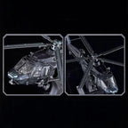 mon puzzle 3d  Puzzle 3D mètal Hélicoptère militaire - Black Hawk