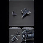 mon puzzle 3d  Puzzle 3D mètal Hélicoptère militaire - Black Hawk
