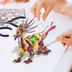 mon puzzle 3d  Puzzle 3D Métal Kirin Doré