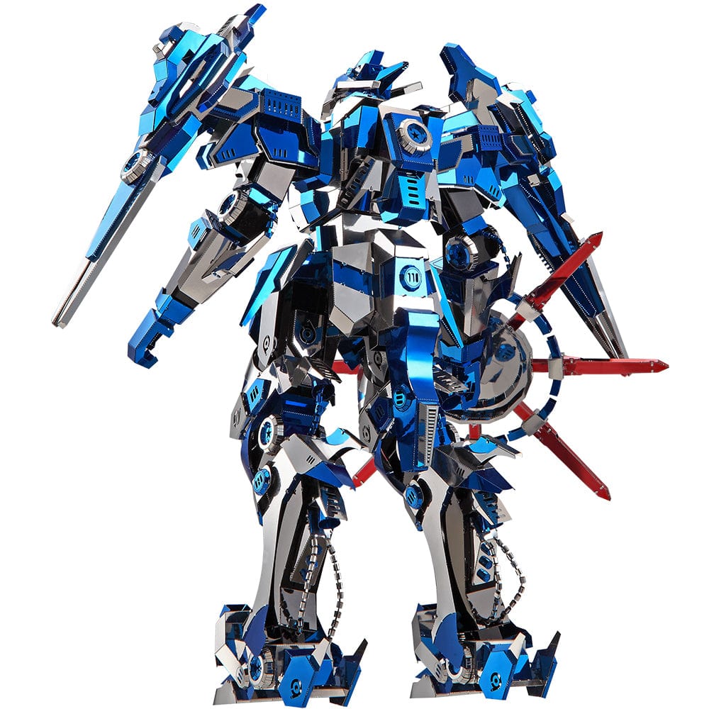 mon puzzle 3d  Puzzle 3D Métal Mecha Bleu