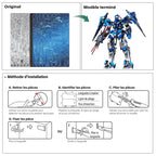 mon puzzle 3d  Puzzle 3D Métal Mecha Bleu