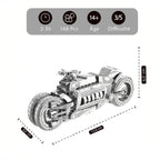 mon puzzle 3d  Puzzle 3D Métal – Moto Futuriste Double Roues