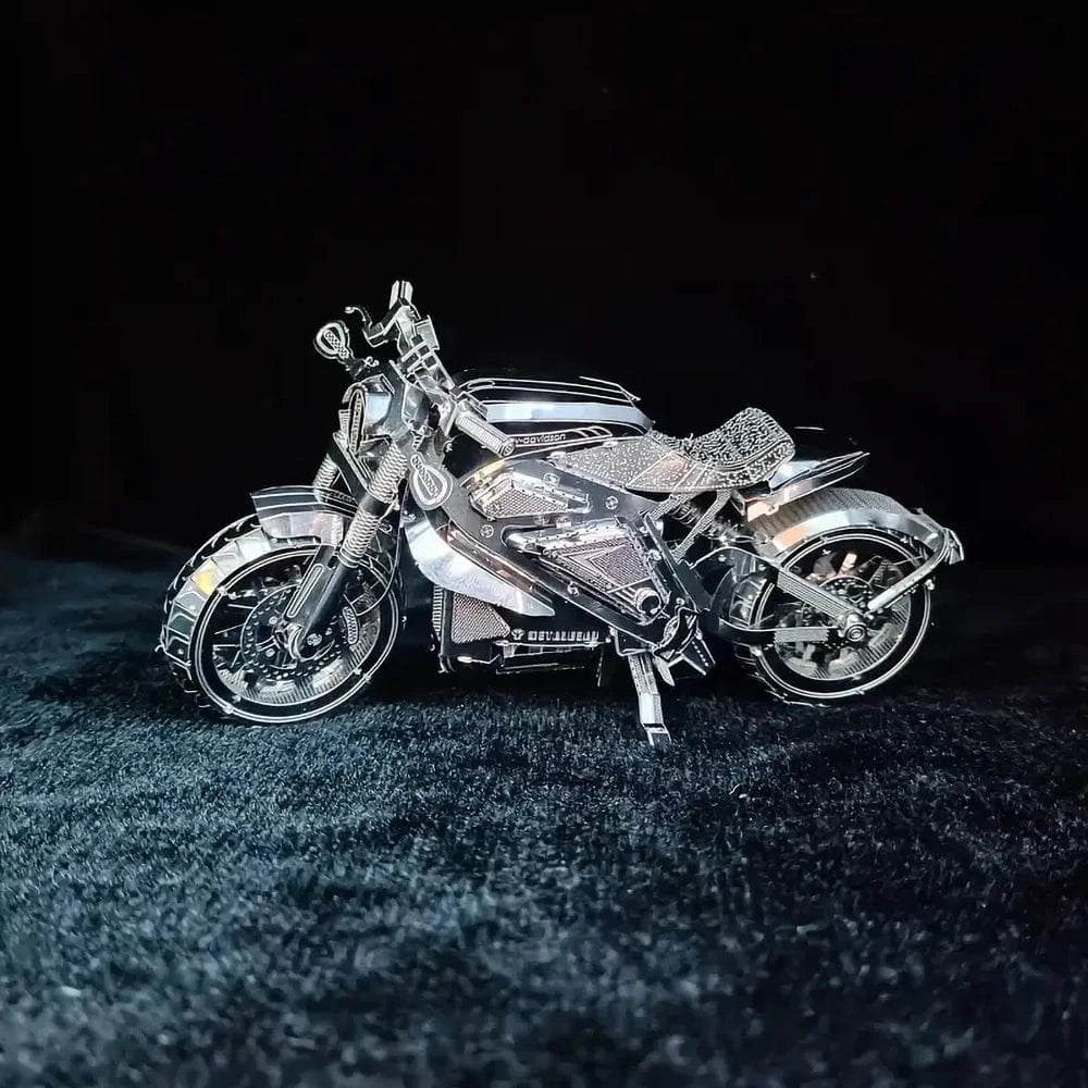 mon puzzle 3d  Puzzle 3D Métal – Moto Roadster Classique