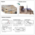 mon puzzle 3d  Puzzle 3D Métal Notre-Dame de Paris Premium