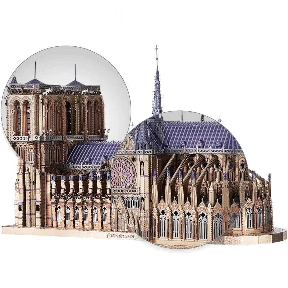 mon puzzle 3d  Puzzle 3D Métal Notre-Dame de Paris Premium